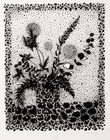 Bob Cato, Still Life from Nantucket Series, Screenprint on Somerset
