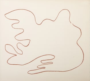Henri Matisse, Florilege des Amours de Ronsard, Plate 84, Lithograph on Arches
