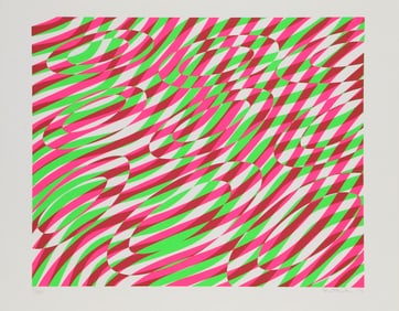 Stanley William Hayter, Allegro from the Peace Portfolio, Screenprint