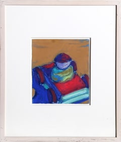 Darrell Fusaro, Race Car Driver from Grown Ups, Pastel on Paper