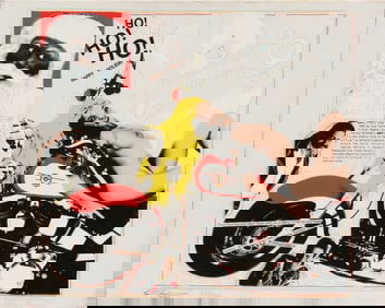 Steve Kaufman, Ho! Ho! Ho!, Print on Canvas