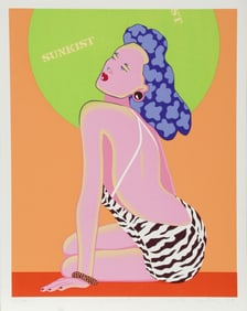 Kiki Kogelnik, Sunkist, Screenprint