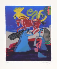Corneille, From the Portfolio of Six Reves Peints 4, Lithograph