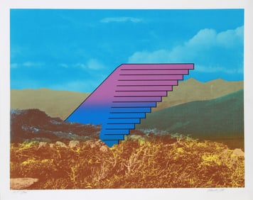 Charles Magistro, New Frontier, Screenprint