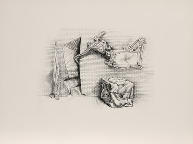 Hans Bellmer, Souterrain No. 13, Etching