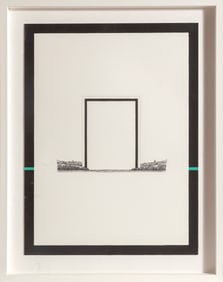 Alejandro Cardenas, Portal, Acrylic and Ink on paper