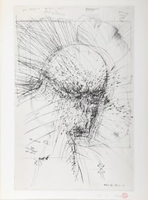 Rolf Iseli, Composition, Etching
