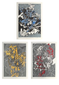 Bruce Porter, Lot of 3 Screenprints