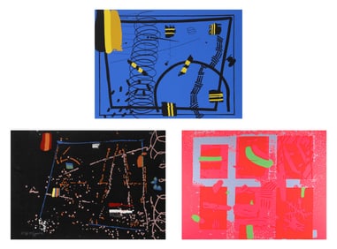 William Taggart, Lot of 3 Screenprints