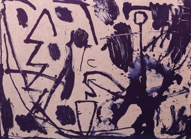 James Brown, Untitled, Lithograph