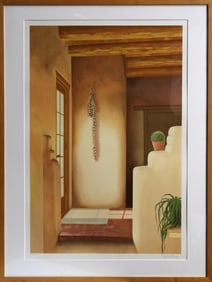 Lorna Patrick, Kiva Wall, Screenprint
