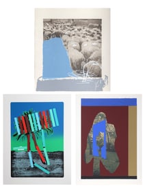 Menashe Kadishman, Lot of 3 Screenprints