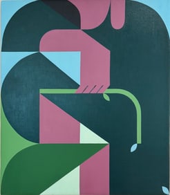 Adrian Kay Wong, Love Me Knot, Oil and Acrylic on Canvas