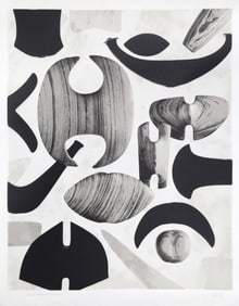 Corson Hirschfeld, American Bannerstones, 5000-1000 B.C., Mezzotint