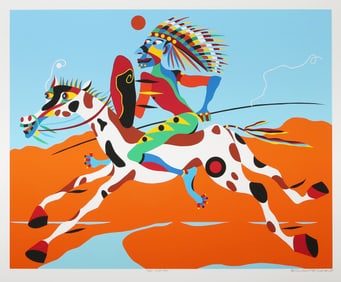 Sergio Gonzales-Tornero, Ara Waya Nac, Screenprint