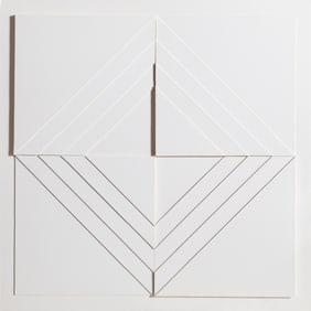 Mon Levinson, Stacked Diamond, Paper Construction