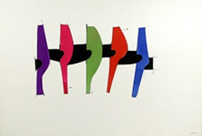 Sacha Kolin, Untitled 1, Watercolor on Paper