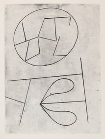 Jean Arp, Poupee, Etching on BFK Rives