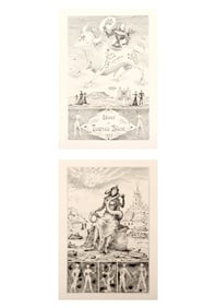 Lucien Coutaud, Lot of 2 Etchings