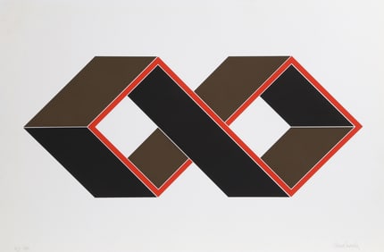 Wladimir Zwaagstra, Mobius - Brown, Screenprint