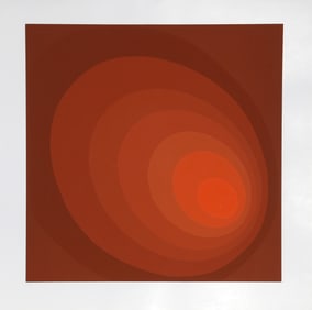 Leonid, Red Ombre, Screenprint