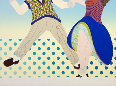Steven Bernstein, Dance Jitterbug VIII, Screenprint on Arches