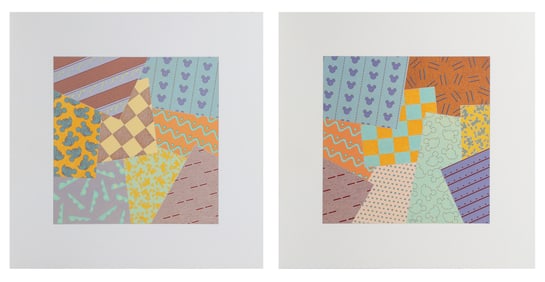 Michael Graves, Disney Diptych, Two Screenprints on Arches