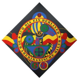 Robert Indiana, The Hartley Elegies: Berlin Series, KvF IX, Screenprint