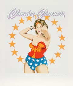 Mel Ramos, Wonder Woman, Lithograph
