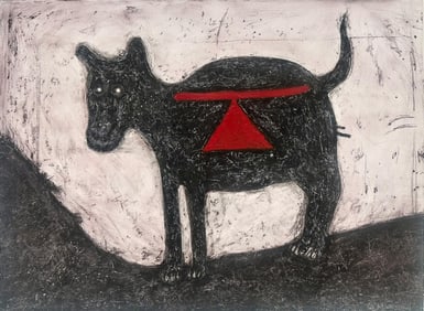 Rufino Tamayo, El Perro Mueve La Cola, Mixografia