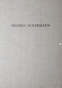 Helmut Ackermann, Steppenwolf, Portfolio of 8 Woodcuts on Japanese Hosho paper