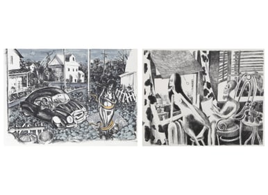 Arnie Levin, Lot of 2 Lithographs