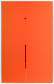 Paula Scher, The Letter I, Screenprint