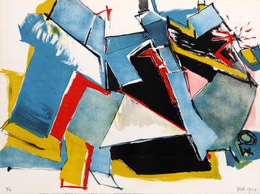 Jasha Green, Untitled 12, Lithograph on Arches