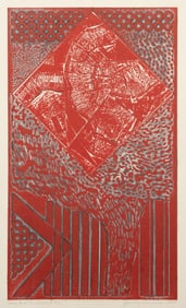 Jim McCormick, Heated Diamond, Etching on Rives
