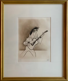 Al Hirschfeld, Elvis, Lithograph