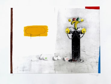 Manuel Quintana Martelo, Boca de Incensios, Lithograph
