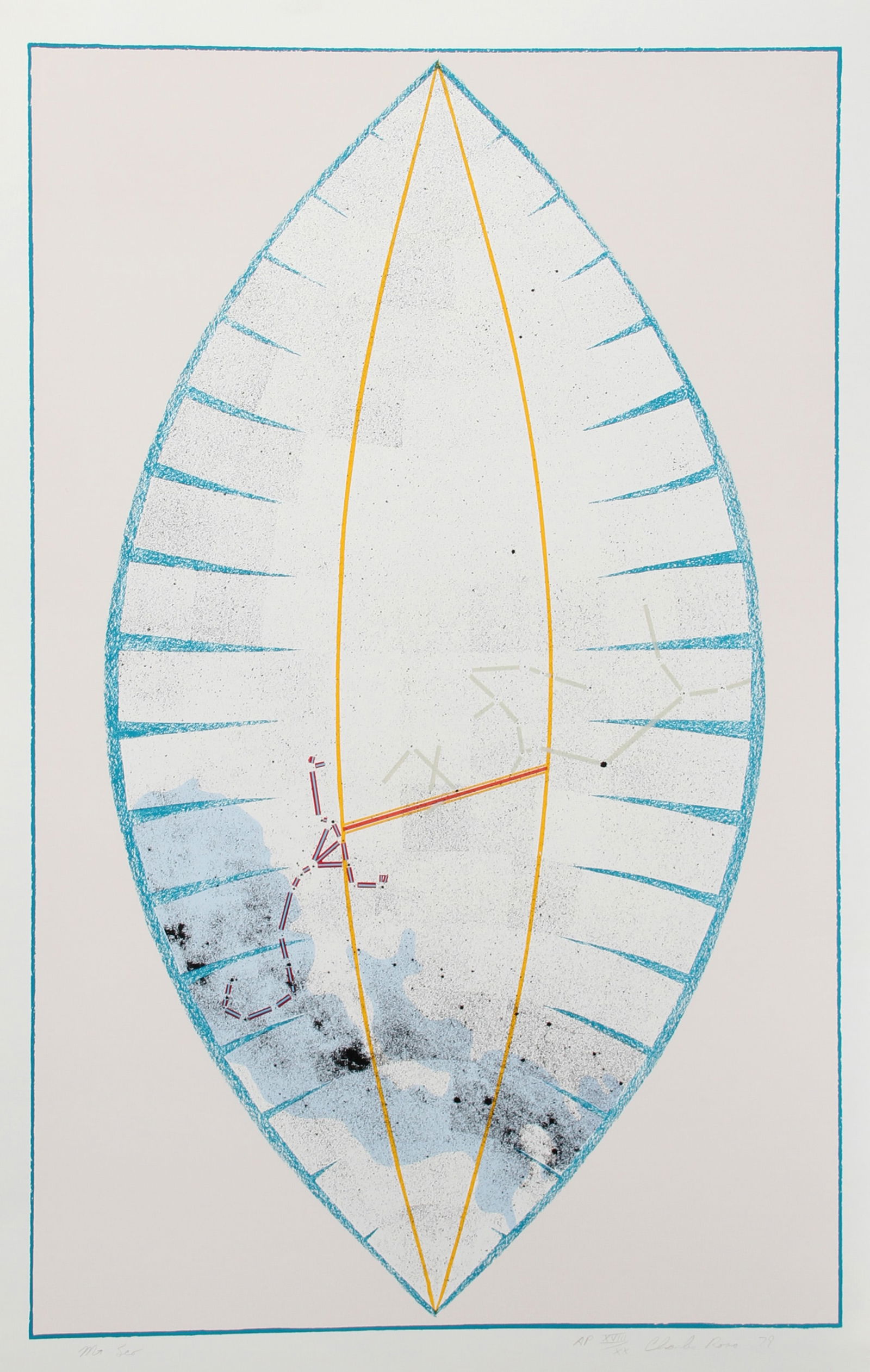 Charles Ross, Scorpio from the Constellations Series, Screenprint (1 of 3)