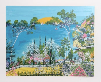 Kay Ameche, Big Sur, Screenprint