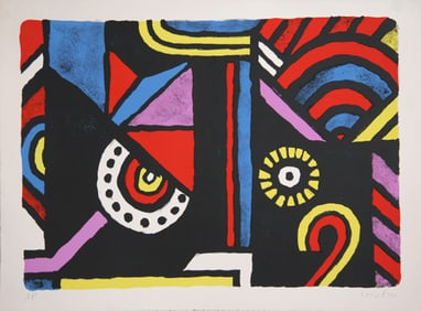 Kyohei Inukai (aka Earle Goodenow), Zeno, Screenprint