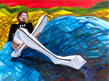Leon 47, L'Enigma dello Spazio 7, Acrylic on Canvas