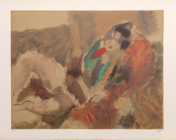 After Jules Pascin, Marionette, Lithograph on Arches