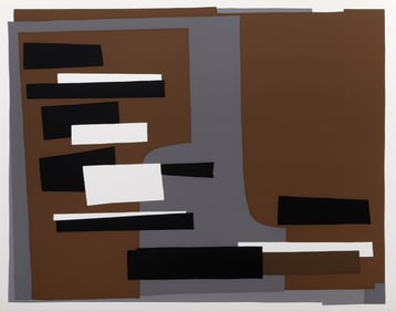 Barbara Lynch Zinkel, Counterpoint, Screenprint
