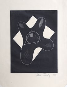 John Tandy, Untitled 1, Woodcut on Wove paper