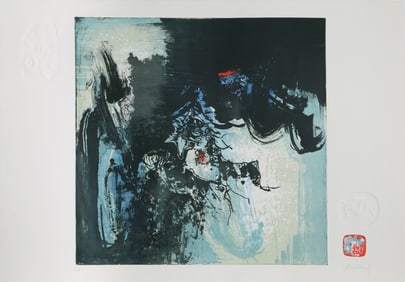 Lebadang (aka Hoi), Le Tempest, Etching with Intaglio