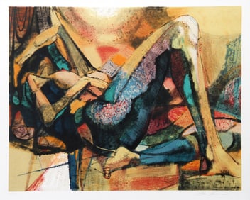 Jim Jonson, Nude Foil, Lithograph