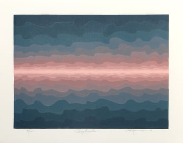 Roy Ahlgren, Daybreak, Screenprint