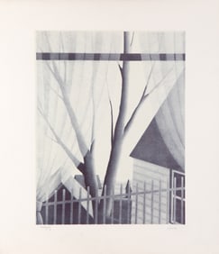 Robert Kipniss, Winter, Lithograph