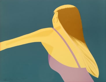 Alex Katz, Night: William Dunas Dance 1 (Pamela), Lithograph on Arches
