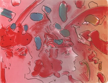 Peter Max, Reflections II, Lithograph